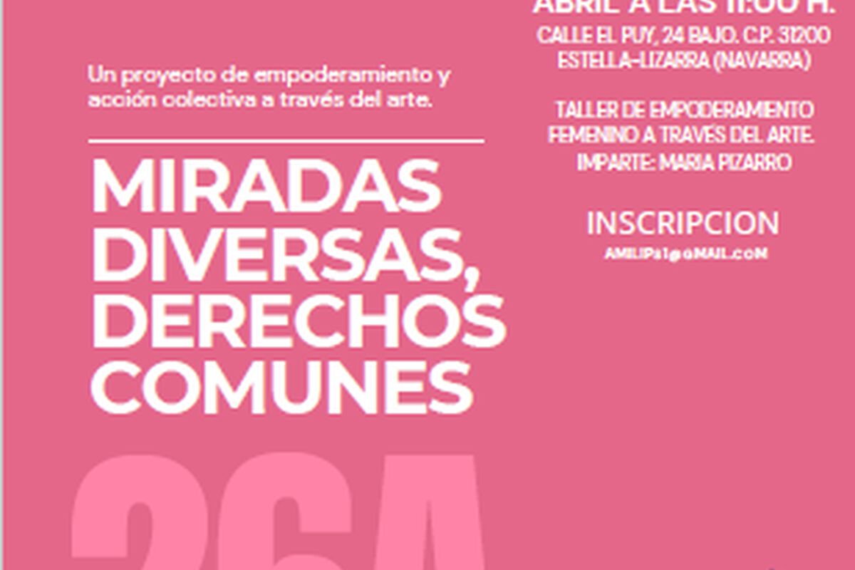 MIRADAS DIVERSAS, DERECHOS COMUNES. SESION 3
